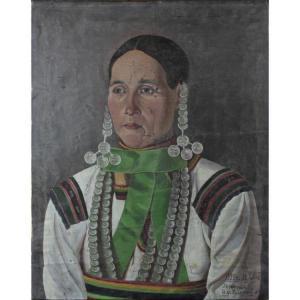 SELEZNEV Vladimir Ivanovitch 1856-1936,Indigenous Chief,1935,Kodner Galleries US 2016-12-07