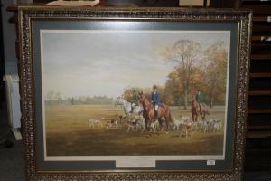 SELFE Madeleine 1800-1900,The Duke of Beaufort with his hounds,Mallams GB 2014-06-05