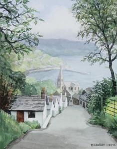 SELLAR Robert Gordon 1920-2010,Glenarm County Antrim, Early Summer,Gormleys Art Auctions 2023-05-30