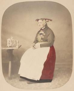 SELMER MARCUS 1819-1900,En Brud fra Vossevangen. Bergens stift,1858,The Romantic Agony BE 2015-06-19