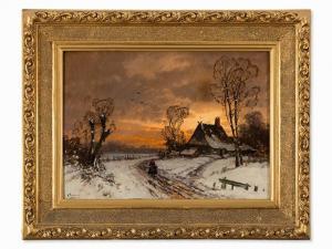 SELMER,Winter Landscape,c.1900,Auctionata DE 2017-01-16