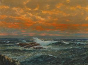 SELMYHR Conrad 1877-1944,Coucher de soleil sur la mer,Mercier & Cie FR 2023-06-25