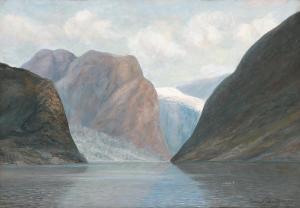 SELMYHR Conrad 1877-1944,Norwegian fiord,1919,Bruun Rasmussen DK 2023-08-28