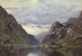 SELMYHR Conrad 1877-1944,Rowing on a Fjord,Christie's GB 2007-05-23