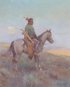 SELTZER William Steve 1955,Warrior on a Grey Horse,Bonhams GB 2023-11-07