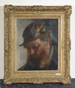 SELZAM Eduard 1859-1951,Portrait eines Jägers.,Galerie Koller CH 2007-03-20