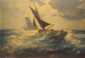 SELZLE M,Sailing boats on high seas,Andrew Smith and Son GB 2014-10-22