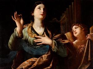 SEMENTI Giovanni Giacomo 1583-1640,Santa Cecilia e un Angelo,Finarte IT 2021-11-16