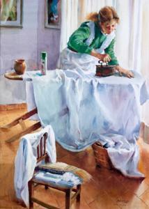 SEMPERE ESTEVE, RAFAEL 1928-2009,Ropa blanca,1953,Duran Subastas ES 2008-10-20