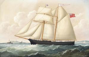 Semple Joseph 1830-1877,The topsail schooner Coniston,1875,Christie's GB 2013-11-20