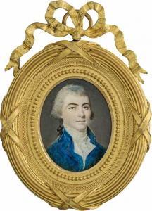 SENÉ Louis 1747-1804,Miniatur Portrait eines jungen Man,Galerie Bassenge DE 2020-11-25