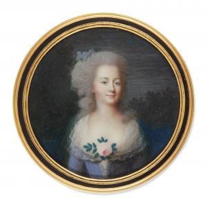 SENÉ Louis 1747-1804,Portrait of a lady, circa 1785,1785,Sotheby's GB 2021-04-28