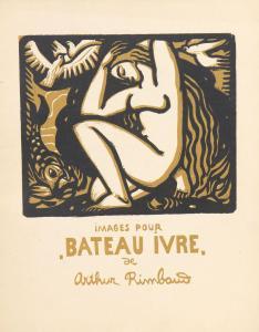SENARD Charles 1878-1934,Images pour Bateau Ivre de Rimbaud,Etienne de Baecque FR 2022-05-13