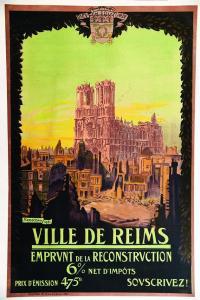 SENECHAL,Cathédrale Ville de Reims,1921,Artprecium FR 2019-04-03