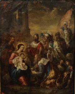 SENELLE jean 1605-1654,L'Adoration des Mages,Ruellan FR 2017-06-10