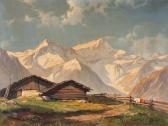 SENGTHALER Hans 1892-1958,View on the Alps,Auctionata DE 2013-08-23