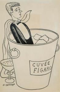 SENNEP Jean Jacques Charles 1894-1982,Cuvée Figaro,Millon & Associés FR 2016-10-04