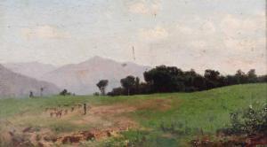 SENNO Pietro 1831-1904,Paesaggio campestre,Cambi IT 2023-04-19
