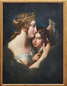 SERANGELI Gioachin Giuseppe 1768-1852,Venus et Cupidon,Pierre Bergé & Associés FR 2015-06-12