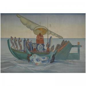 SERGEI ALEXANDROVICH MAKO 1885-1953,ORIENTAL SCENE,Sotheby's GB 2008-11-25