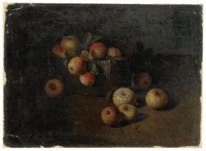 SERGEI ALEXANDROVICH MAKO 1885-1953,Still Life with Apples,Stockholms Auktionsverket SE 2008-10-02