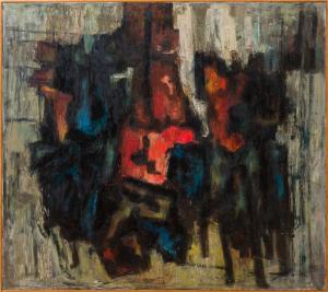 SERGENIAN Fred 1901-1969,ABSTRACT,Stair Galleries US 2016-11-18