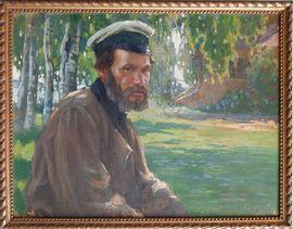 SERGEYEV Nicolai 1908-1989,Portrait d\’homme,Osenat FR 2021-06-13