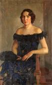 SERGIEWICZ Piotr 1900-1900,PORTRET KOBIETY,1936,Ostoya PL 2005-06-25