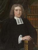 serin Harmanus 1677-1765,A portrait of pastor Henricus Malecotius,Venduehuis NL 2023-11-15