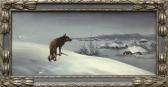SERISAWA G. Yoichi 1874-1927,The Lone Wolf,Clars Auction Gallery US 2011-09-11