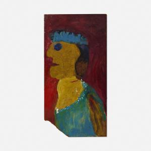 SERL Jon 1894-1993,Untitled (Head with Crown),Rago Arts and Auction Center US 2021-12-15