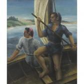SERNEEOS Antoine,Two figures in a boat,Eastbourne GB 2017-05-11