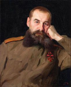 SEROV Valentin Alexandrovitch 1865-1911,Portrait of a Colonel,Bonhams GB 2021-12-01