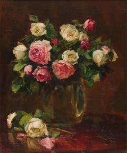 SEROV Vladimir 1910-1968,STILL LIFE ROSES,Ross's Auctioneers and values IE 2024-09-11