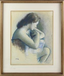 SERRA CASTELLET Francesc 1889-1969,Figura femenina,Bonanova ES 2023-10-04