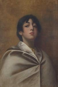 SERRA Ernesto 1860-1915,Portrait of a Young Man,Keys GB 2022-03-23