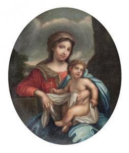 SERRE Michel 1658-1733,Vierge à l\’Enfant,Damien Leclere FR 2017-11-08