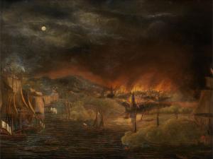 SERRES John Thomas 1759-1825,BOMBARDIERUNG VON ALGIER,Hampel DE 2025-03-27