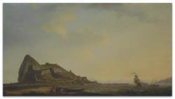 SERRES John Thomas 1759-1825,Vue de la baie de Gibraltar,Christie's GB 2021-11-24
