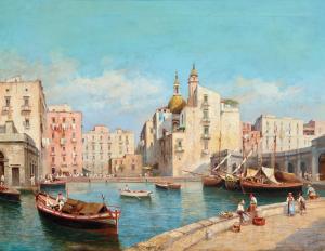 SERRITELLI Giovanni 1809-1873,Naples,1857,Palais Dorotheum AT 2021-05-06