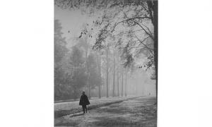 SERVAIS Gustave 1904-1990,les feuilles tombent ; brume automnale, 1938.,1938,Libert FR 2002-05-31