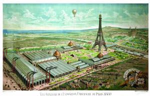SERVANDE,Vue de l' Exposition Universelle de Paris,1889,Artprecium FR 2017-03-08