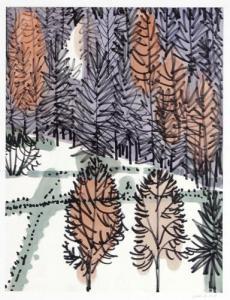 SESSLER Robert 1914-1988,Landschaft mit Bäumen,1982,DAWO Auktionen DE 2015-07-29