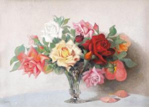SESTON Paul 1905-1985,Roses,Artmark RO 2022-11-21