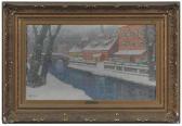 SETHER Gulbrand 1869-1941,A Silent Snowfall,Brunk Auctions US 2018-01-26