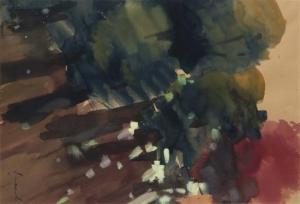 SETHI Yogendra 1900-1900,Abstract Fall,Hindman US 2011-12-11