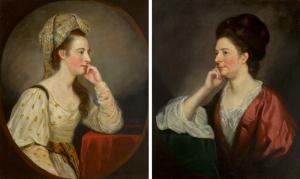 SETON John Thomas 1758-1806,Portrait of a lady, half-length, wearing a white a,Sotheby's 2020-05-07