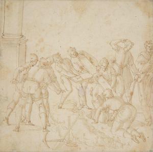 SETTI Ercole 1530-1617,La Découverte de la vraie Croix,Beaussant-Lefèvre FR 2022-02-11