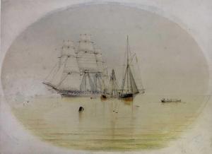 SETTLE William Frederick 1821-1897,marine scenes (2 works),Reeman Dansie GB 2023-03-19