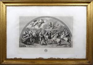 SEVERATI Filippo,Lincontro tra Papa Leone Magno e Attila,19th century,Pirone Casa d'Aste 2021-07-06